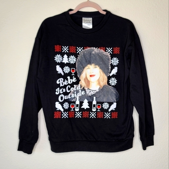 Schitts Creek Moira Rose Christmas Sweatshirt S - Picture 1 of 5